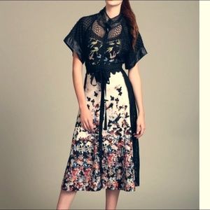 Byron Lars Monarch Midi Dress